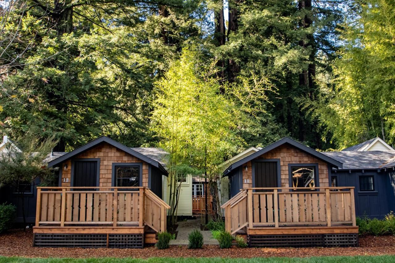 Dawn Ranch Hotel Guerneville Exterior foto
