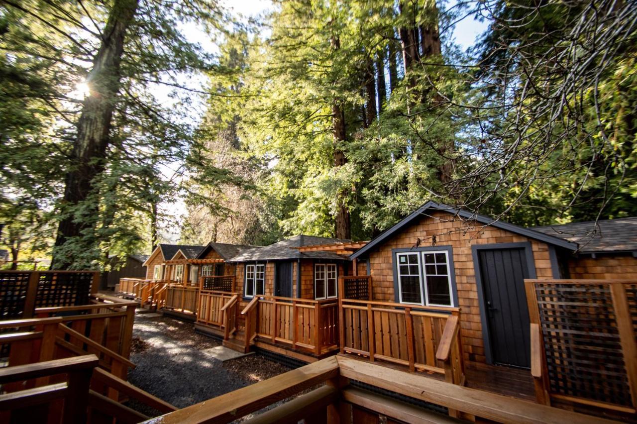Dawn Ranch Hotel Guerneville Exterior foto