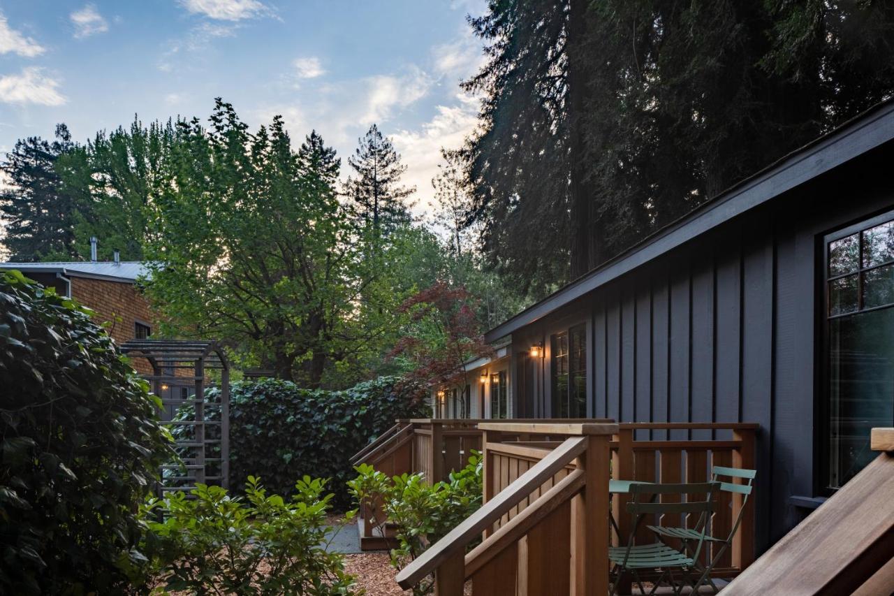 Dawn Ranch Hotel Guerneville Exterior foto